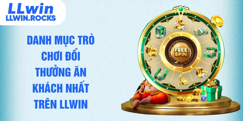 Danh mục trò chơi đổi thưởng ăn khách nhất trên LLWIN