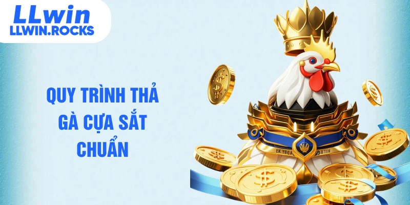 Quy trình thả gà cựa sắt chuẩn